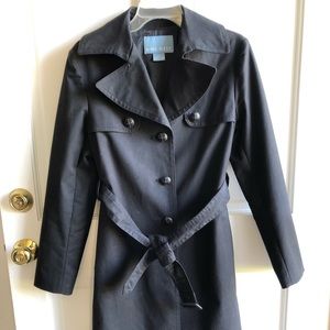 Black Nine West Trench Coat